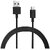 Micro USB Cable - 3.2 Feet (1 Meter) (Black, Pack of 3)