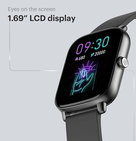 Ismartly Store Bluetooth Calling Smartwatch with 1.69 Full Touch HD Display, Active Crown, AI Voice Assistant, 12 Sport