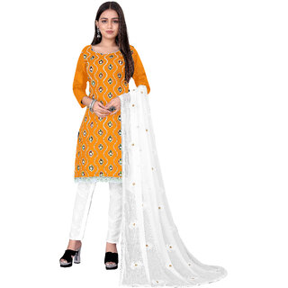 Sharda Creation Multicolor Unstiched Dress