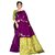 SVB Saree Purple Embellished Silk Saree
