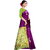 SVB Saree Purple Embellished Silk Saree