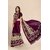 SVB Saree Purple Embellished Silk Saree