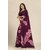 SVB Saree Purple Embellished Silk Saree