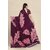 SVB Saree Purple Embellished Silk Saree