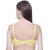 Women Full Coverage Non Padded Bra (Purple, Yellow)