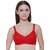 Women Full Coverage Non Padded Bra (Red)