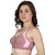 ZIVOK Women Sports Non Padded Bra (Beige)