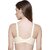 ZIVOK Pack of 2 Women Full Coverage Non Padded Bra (Red, Beige)