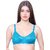 ZIVOK Pack of 2 Women Full Coverage Non Padded Bra (Red, Blue)