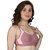 ZIVOK Pack of 2 Women Sports Non Padded Bra (Pink, White)