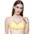 ZIVOK Pack of 3 Women Full Coverage Lightly Padded Bra (Multicolor)