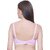ZIVOK Pack of 3 Women Full Coverage Non Padded Bra (Pink)
