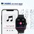 Hammer Pulse 2.0 Smart Watch1.69" Screen Latest Bluetooth Watch with Calling Sports Activity Tracker IP67 Water Resistant Blood Oxygen Monitoring Multiple Watch Camera& Music Control Black