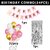 Fancy Creation Happy Birthday Decoration Combo Pack Of 34Pc
