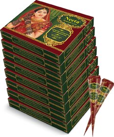 Neeta Mehendi Cone Henna Temporary Tettoo Mehendi (Pack of 96 Pcs)