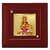 DIVINITI Ayyappan Gold Plated Wall Photo Frame Table Decor| MDF 1A Wooden Wall Photo Frame and 24K Gold Plated Foil| Religious Photo Frame Idol For Pooja Gifts Items (9.5CM X 9.5CM)