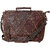 ZINT Waxy Genuine Full Grain Leather Unisex Messenger 15 inches Laptop Bag