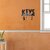 Ruwa Stylish Wall Key Holder Metal - Model Black Keys