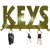 Ruwa Stylish Wall Key Holder Metal - Model Golden Keys