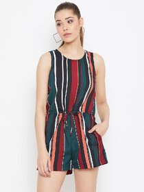 Purys Multicolor Jumpsuits For Womens