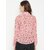 Purys Women Pink Georgette Printed Casual Shirt