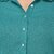 Purys Women Green Poly Cotton Solid Casual Shirt