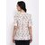 Purys Women White Polyester Printed Casual Shirt