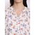 Purys Women White Polyester Printed Casual Shirt