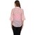 Purys Women Pink Poly Cotton Floral Casual Shirt