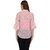Purys Women Pink Poly Cotton Floral Casual Shirt