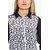 Purys Women White Poly Cotton Printed Formal Shirt