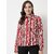 Purys Women Multicolor Poly Cotton Striped Casual Shirt