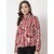 Purys Women Multicolor Poly Cotton Striped Casual Shirt