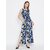 Purys Blue Jumpsuits For Womens