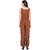 Purys Brown Jumpsuits For Womens