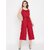 Purys Maroon Jumpsuits For Womens