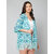 PURYS Blue Floral Shrugs for Women