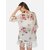PURYS White Floral Shrugs for Women