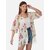 PURYS White Floral Shrugs for Women