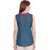 Purys Women Blue Solid Regular Top