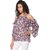 Purys Women Purple Floral Regular Top
