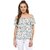 Purys Women White Printed Layered Top