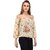 Purys Women Yellow Floral Off Shoulder Top