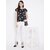 Purys Women Black Printed Regular Top