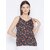 PURYS Women Multicolor Printed Strappy Top