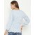 PURYS Women Blue Printed Regular Top