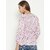 PURYS Women Pink Printed Regular Top