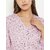 PURYS Women Pink Printed Regular Top