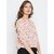 Purys Women Beige Printed Regular Top
