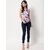 PURYS Women Multicolor Printed Regular Top